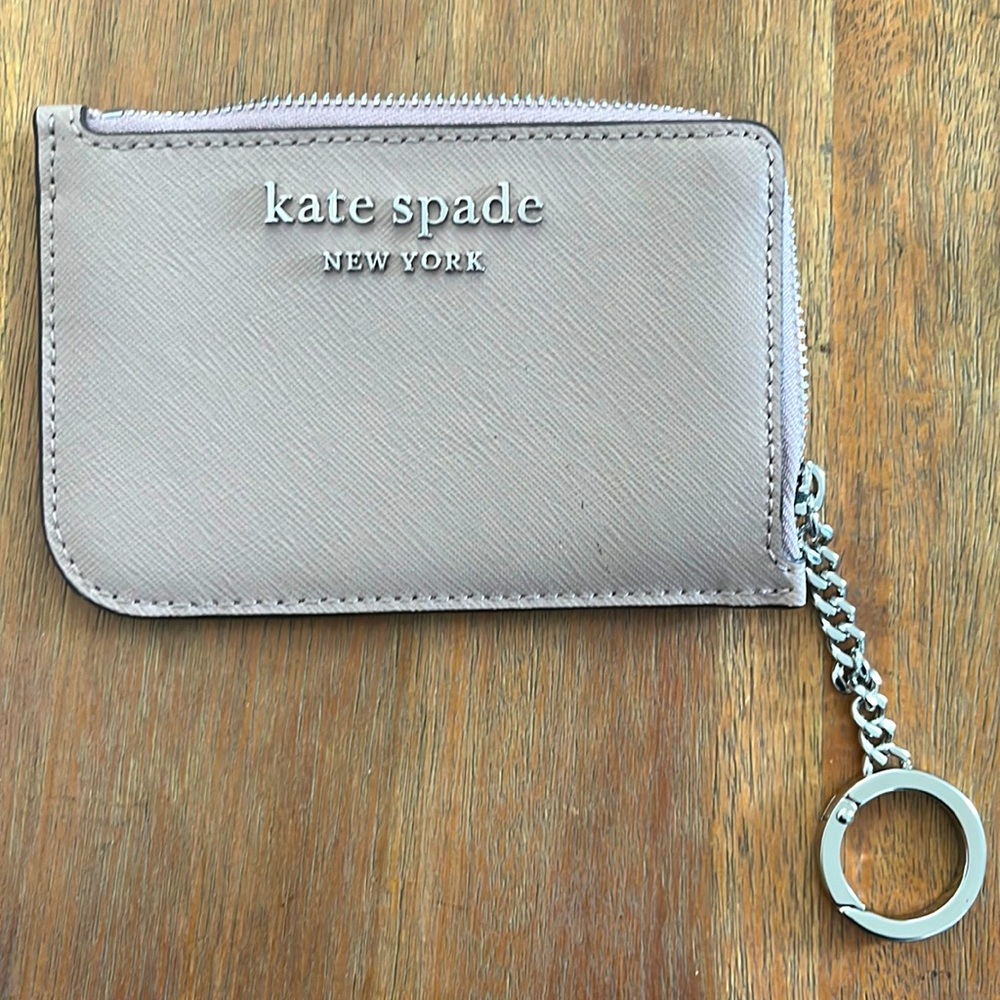 Kate Spade cardholder with key ring